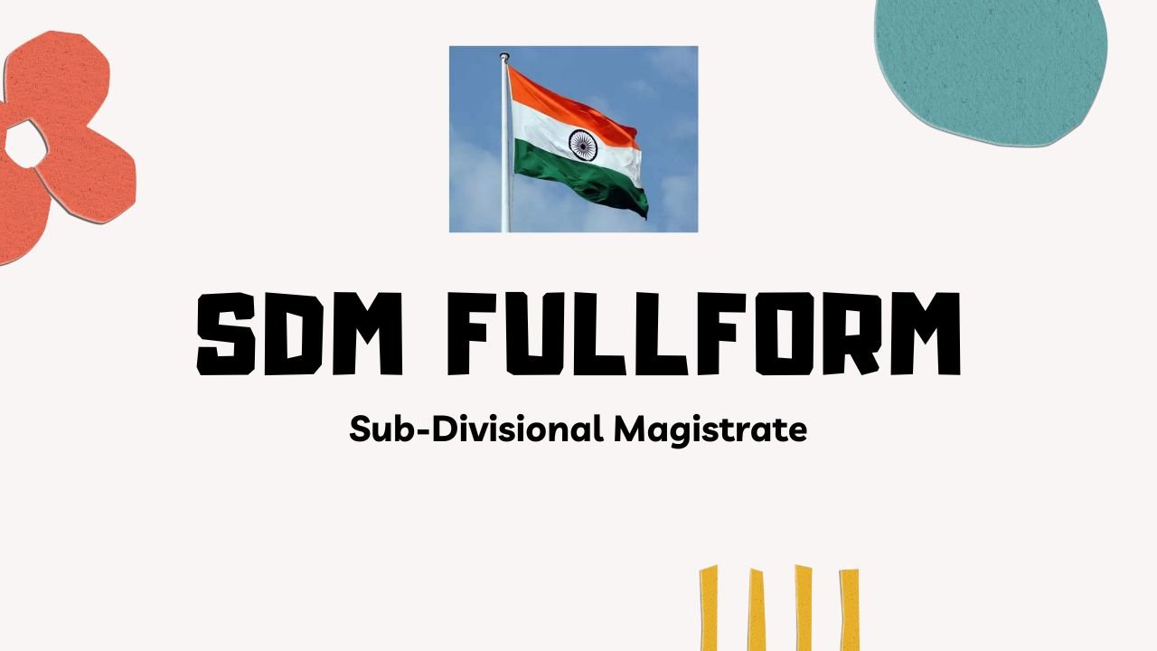 sdm full form